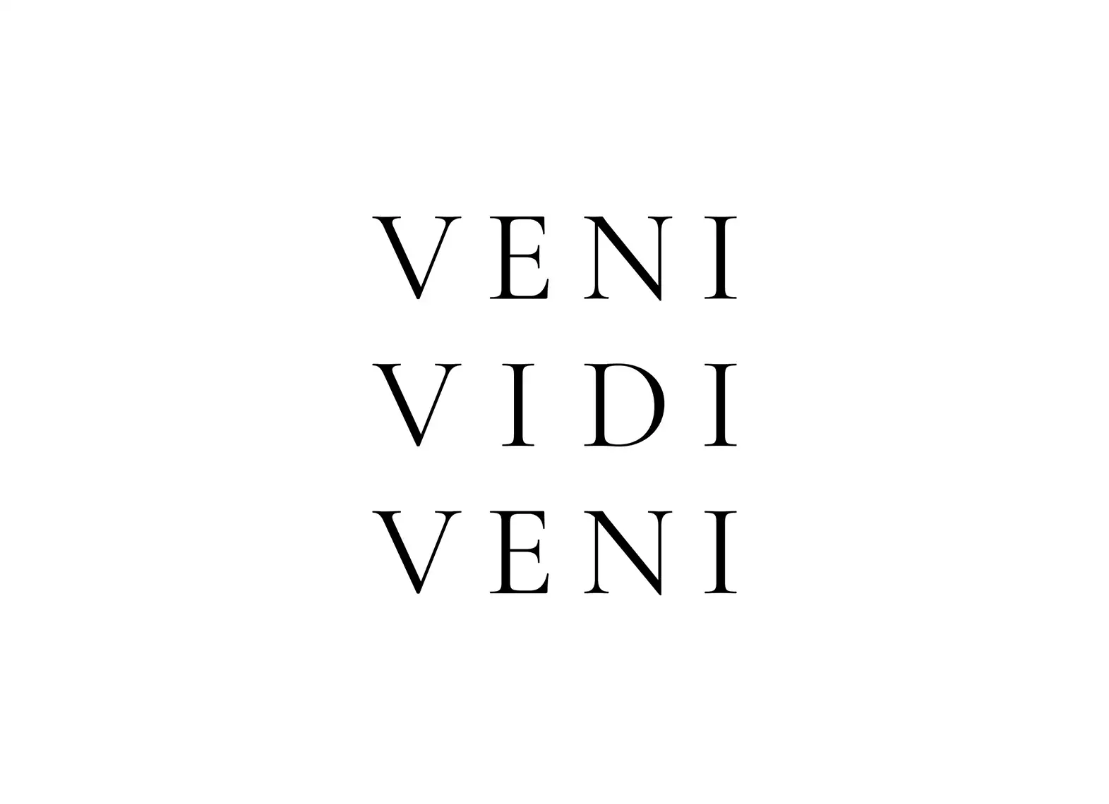 Veni, Vidi, Veni für Arthouse Vienna