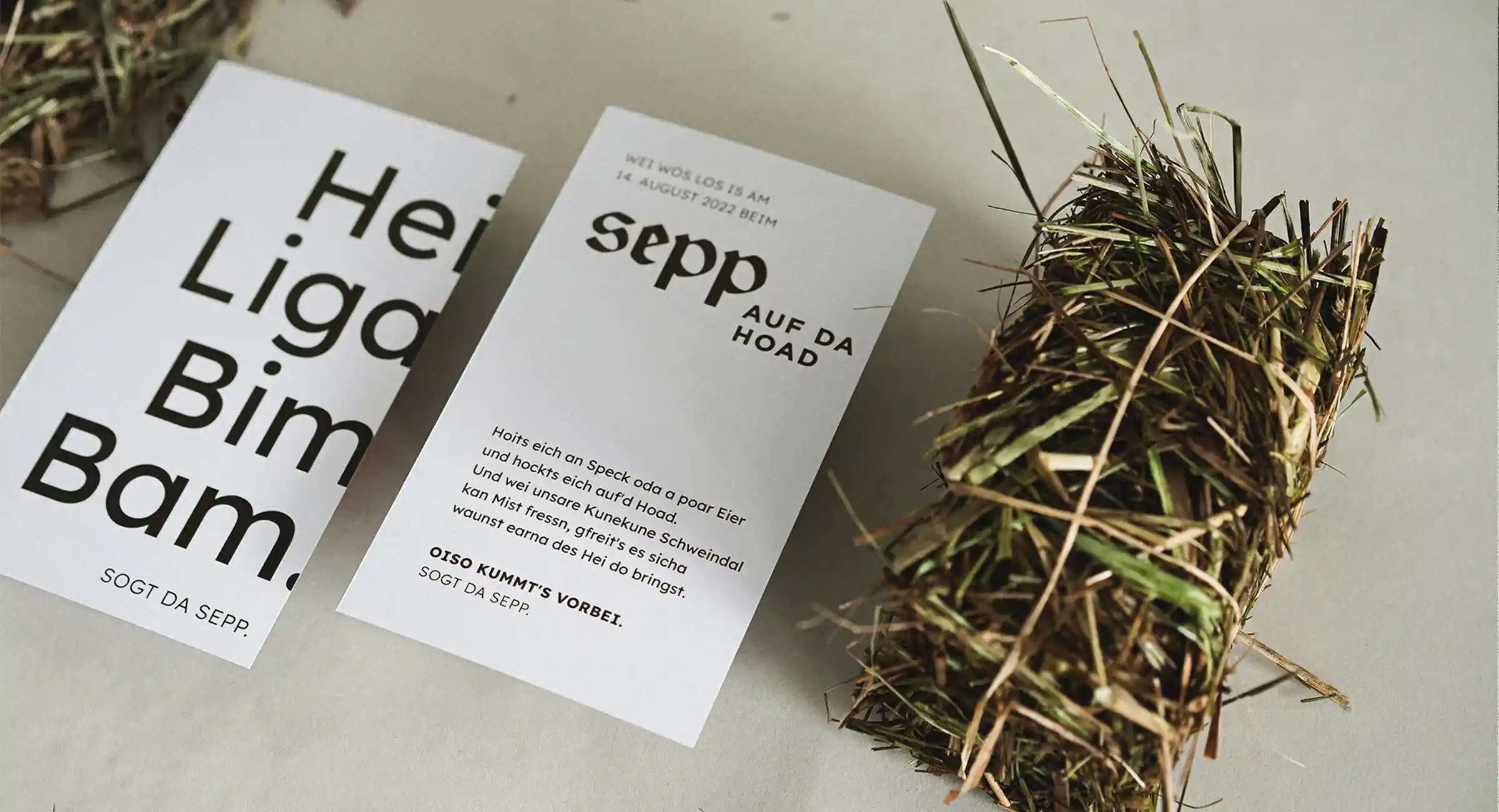 Branding Sepp auf da Hoad